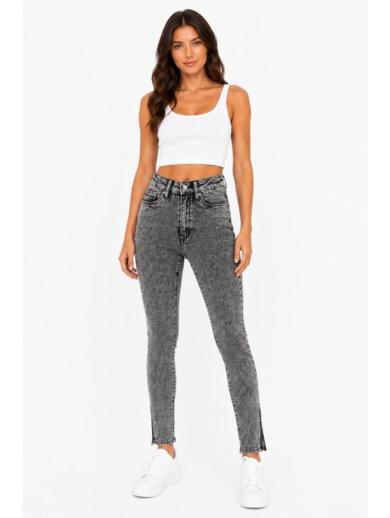 Denim - NWT LNDN Landon Denim Acid Wash Ankle Zip Straight Leg Jeans Women’s Size 22
